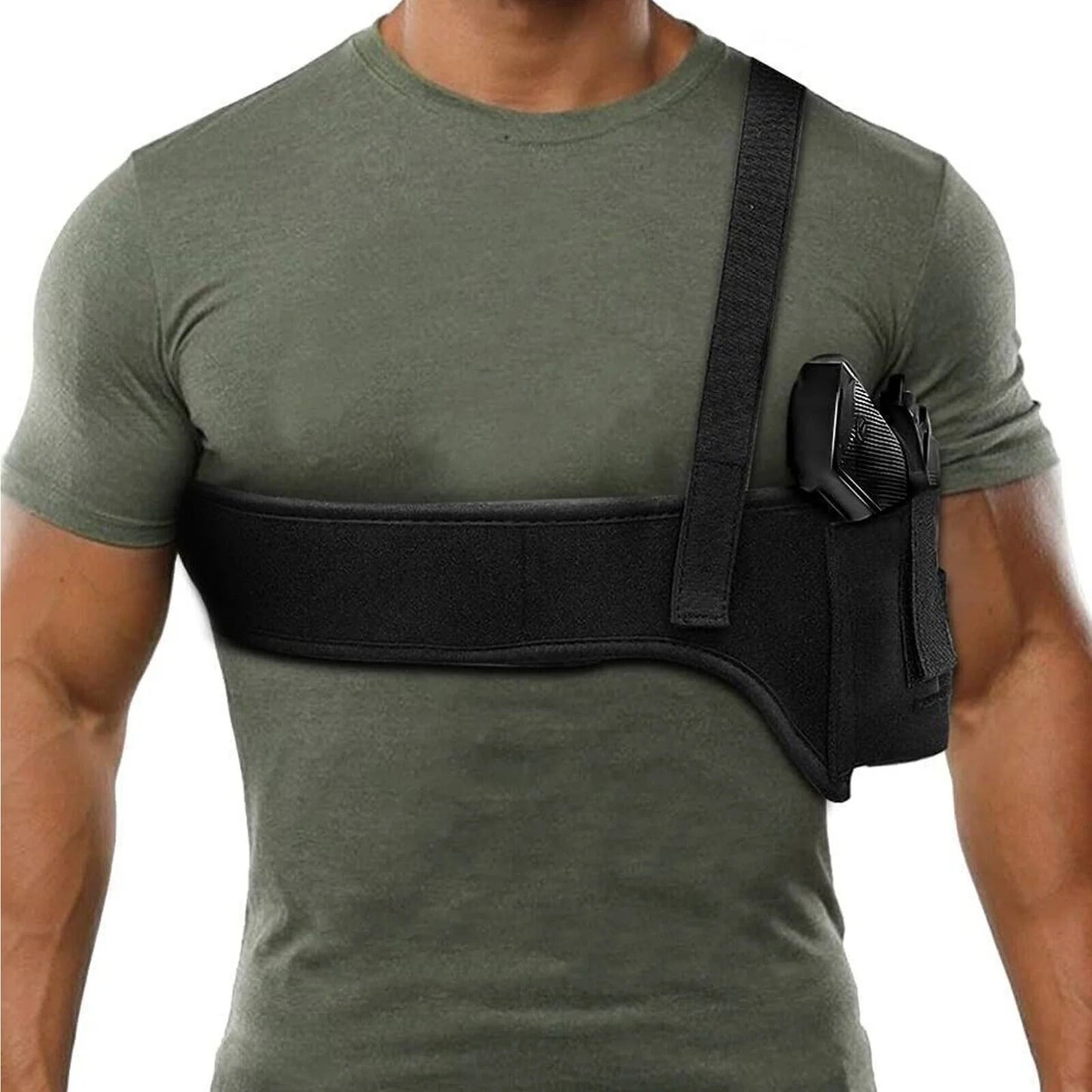 Tactical Concealed Carry Shoulder Waist Pistol Hand Gun Holder Holster Pouch US